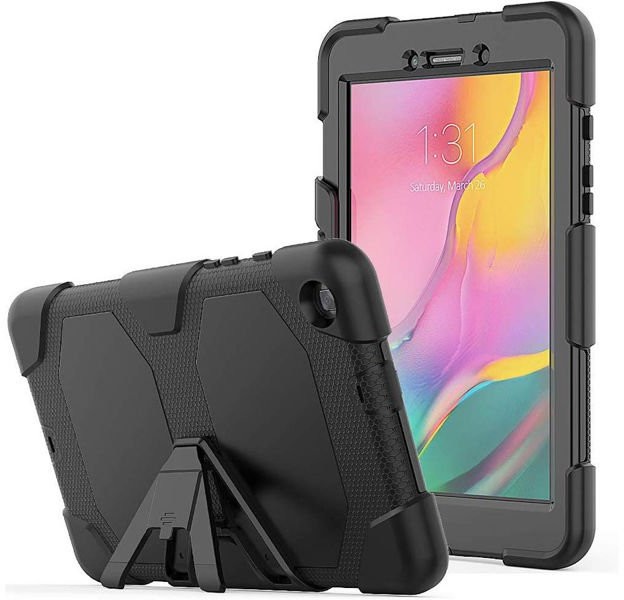 Alogy Etui Alogy Military Duty Case do Galaxy Tab A 8.0 2019 T290/T295 Czarne 7538X1