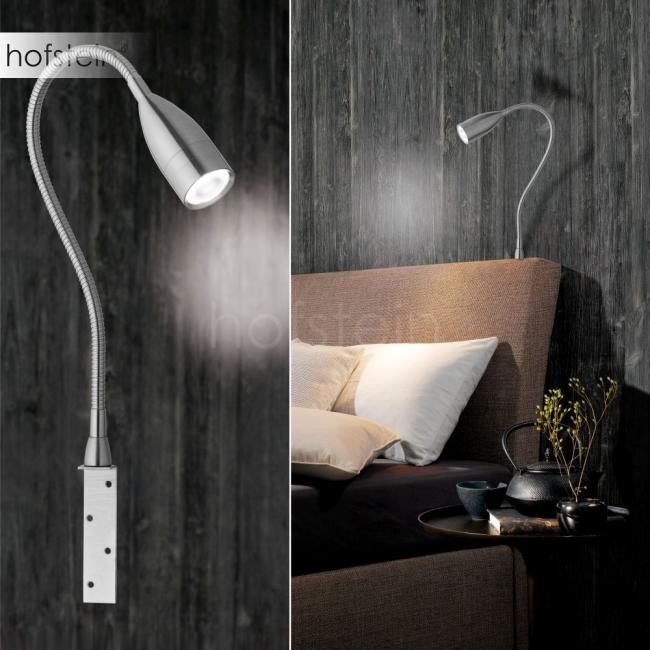 Honsel Oświetlenie Sten Lampy nocne LED Nikiel matowy, 1-punktowy 30702