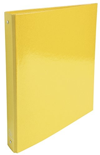 Exacompta 519291e iderama pierścieniowy (powlekanego kartonu, A4, 30 MM, 4 pierścienie), żółty 519299E