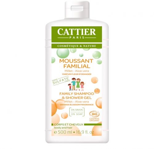 SZAMPON I ŻEL 2w1 KWIAT POMARAŃCZY ECO 500 ml - CATTIER 3283950921831