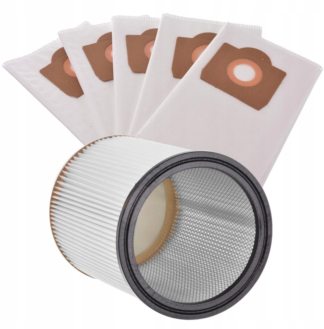 Filtr Worki 5szt do Kress Ntx 1200 Ea Zmywalny