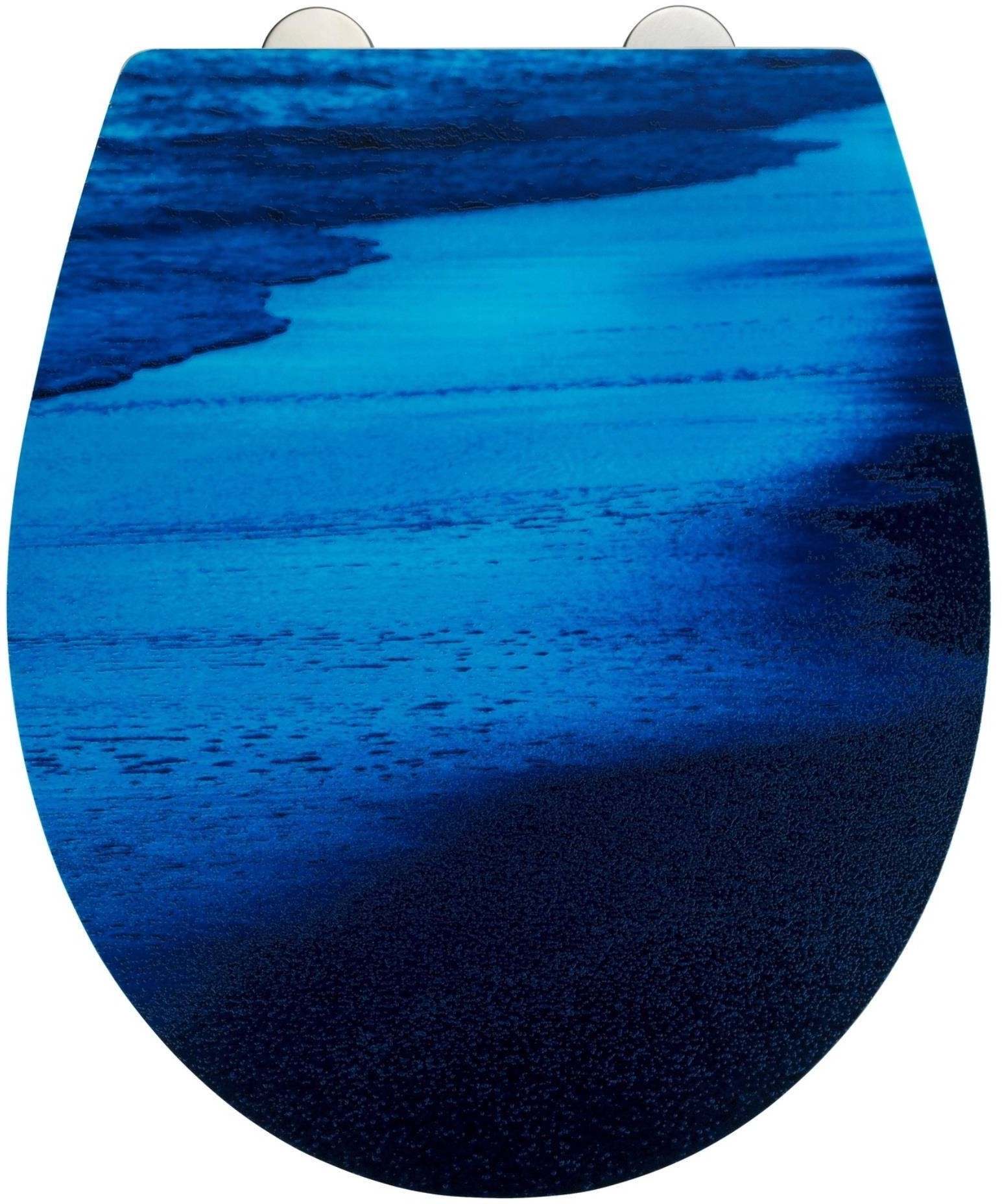 WENKO Deska sedesowa DEEP SEA z funkcją Easy Close Duroplast motyw morski 24938100