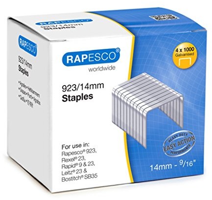 Rapesco 923/14 biuro staple (przeznaczony do wszystkich Rapesco hochleistungshefter) S92314Z3