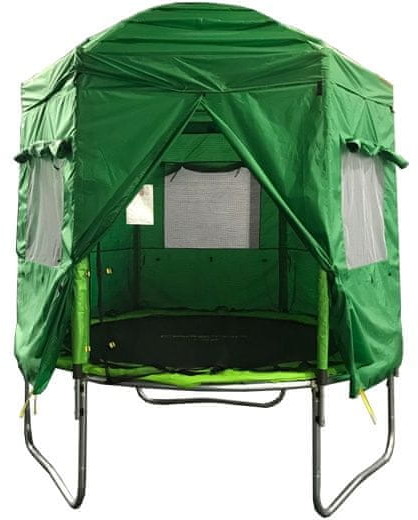 Aga Namiot Aga Trampolina 250 cm 8 stóp) Ciemnozielony