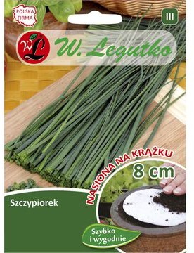 Legutko Szczypiorek nasiona na krążku 2szt
