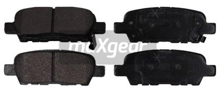 MaxGear Zestaw klocków hamulcowych, hamulce tarczowe 19-2061