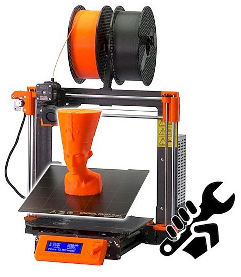 Prusa Drukarka 3D - Oryginalna Prusa i3 MK3S - zestaw do samodzielnego montażu PSA-14334