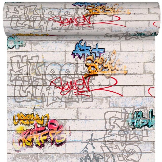 A.S. Creation Tapeta GRAFITTI Papierowy