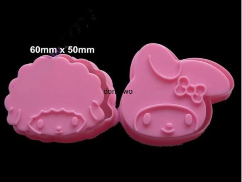PLASTIKOWE FOREMKI WYKRAWACZE kitty 2 szt