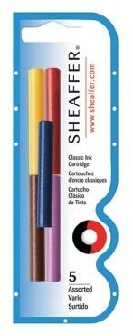 SHEAFFER Sheaffer Refills Multicolor fountain Pen Cartridge  SH-96400 by Sheaffer SH-96400