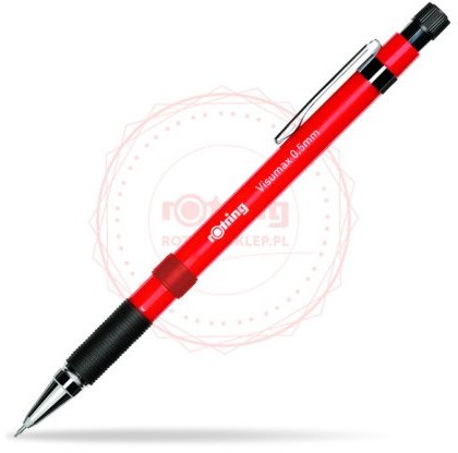 Rotring Ołówek automatyczny  Visumax Czerwony 0,5 - 2089099