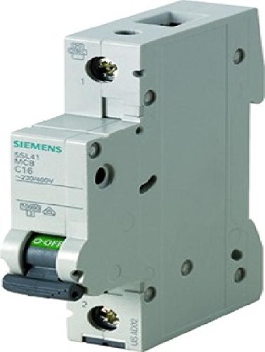 Siemens 5sl4  wyłącznik nadmiarowo-prądowy 10 KA Curva-C 1 Polo 6 A 70 MM 5SL4106-7