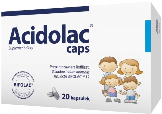 Polpharma Acidolac caps x20 kapsułek