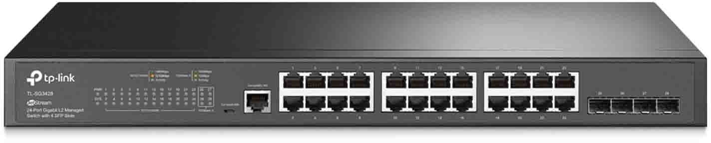 TP-Link SG3428 Switch 24xGE 4xSFP