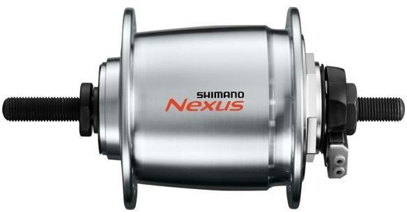Shimano Piasta Z Dynamem 36H Srebrna 4524667671992