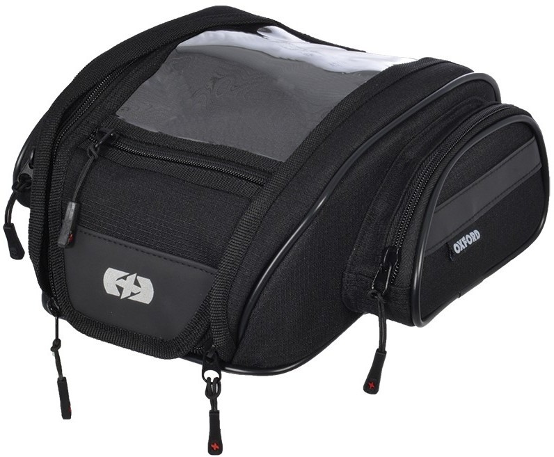 OXFORD MINI TANK MAGNETIC Tankbag torba na zbiornik F1czarna 7 litrów OL440