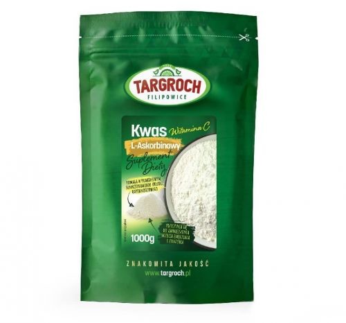 TARGROCH Kwas l-askorbinowy (witamina C) 1000 g - Suplement diety PRC