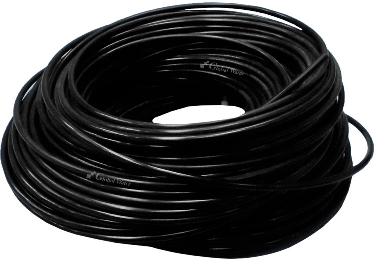 Global Water Przewód 1/4" KTPE14C czarny