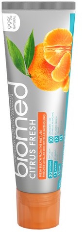 Lbiotica INEY BIOMED pasta CITRUS FRESH 100g - OCHRONA DZIĄSEŁ i WZMOCNIENIE SZKLIWA