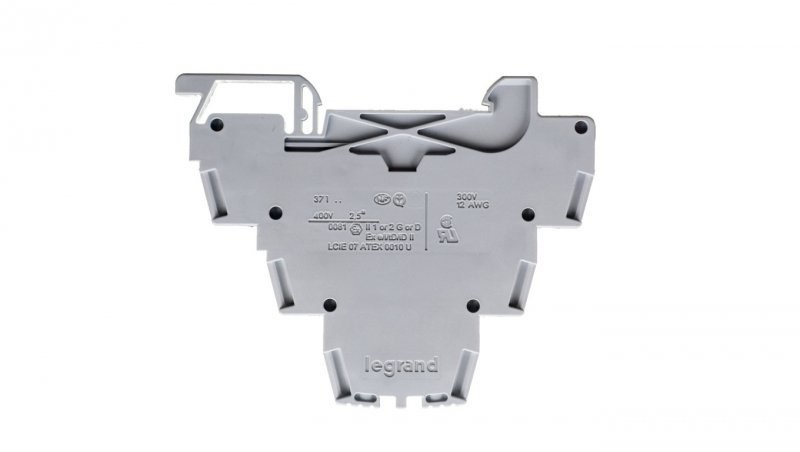 Legrand Złączka szynowa 3-piętrowa 2,5mm2 szara Viking 037151 037151