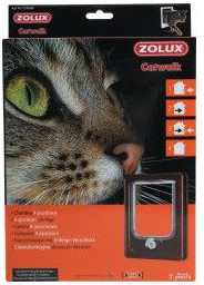 Zolux Drzwiczki dla kota do drzwi drewnianych brązowe DARMOWA DOSTAWA OD 95 ZŁ!