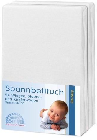 Julius Zöllner 8350013991 Jersey podwójne opakowanie chusteczek mocowania 50/100, biały