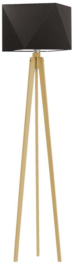 Lysne Drewniana lampa podłogowa BOMBAJ 16602/34