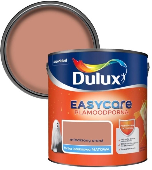Dulux Farba EasyCare miedziany oranż 2 5 l 5319838