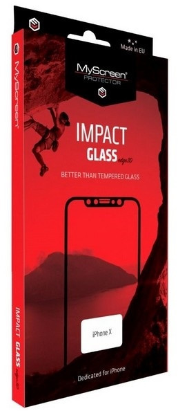 MyScreenProtector MS ImpactGLASS Edge 3D Sam N970 Note 10 czarny/black HybrydGlass 6H