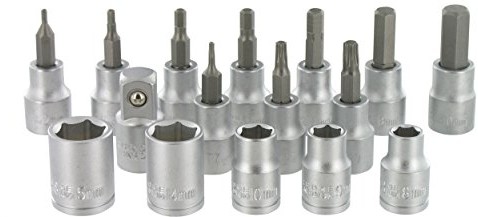 VAR zestawu m.12 Bit-wstawkami adapter, Torx-bity fa003540458 VR10700