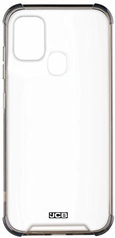 Samsung JCB Toughcase JCB Toughcase Galaxy A21S przezroczyste i przydymione odporne na wstrząsy ochronne etui na telefon komórkowy GCCSAMA21CASCLBK