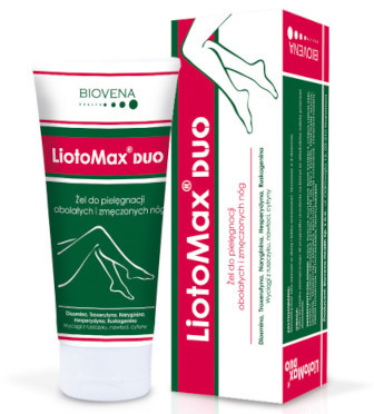 Biovena Health Żel na obolałe i zmęczone nogi LiotoMax DUO