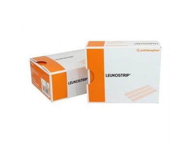 Smith & Nephew LEUKOSTRIP Paski jałowe do zamykania ran 4mm x 38mm - 1op