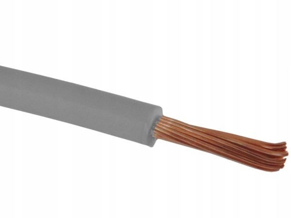 Conotech kabel linka Lgy H07V 1x1mm Szary Szara 1M