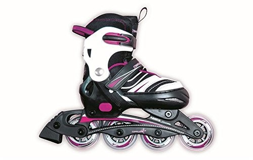 authentic sports & toys GmbH Muuwmi regulowany inliner dla dziewcząt, rozmiar 29-32, 29-32