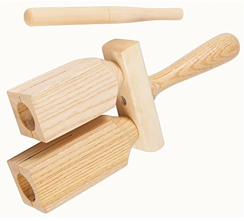 Performance Percussion pp3218 podwójnych agogo z pałeczkami PP3218