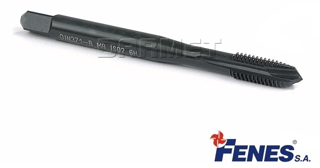 HSS Gwintownik maszynowy OPTI do gwintu metrycznego M8, przelotowy (RM 800), DIN-371 E OX - FENES 0641-305-000-080