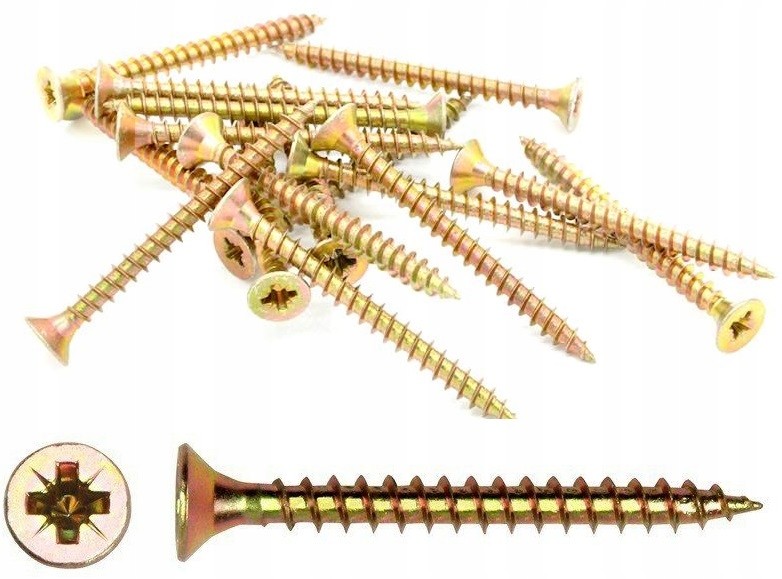 Wkręt Hartowany Do Drewna Wkręty 3,5x16 100 szt