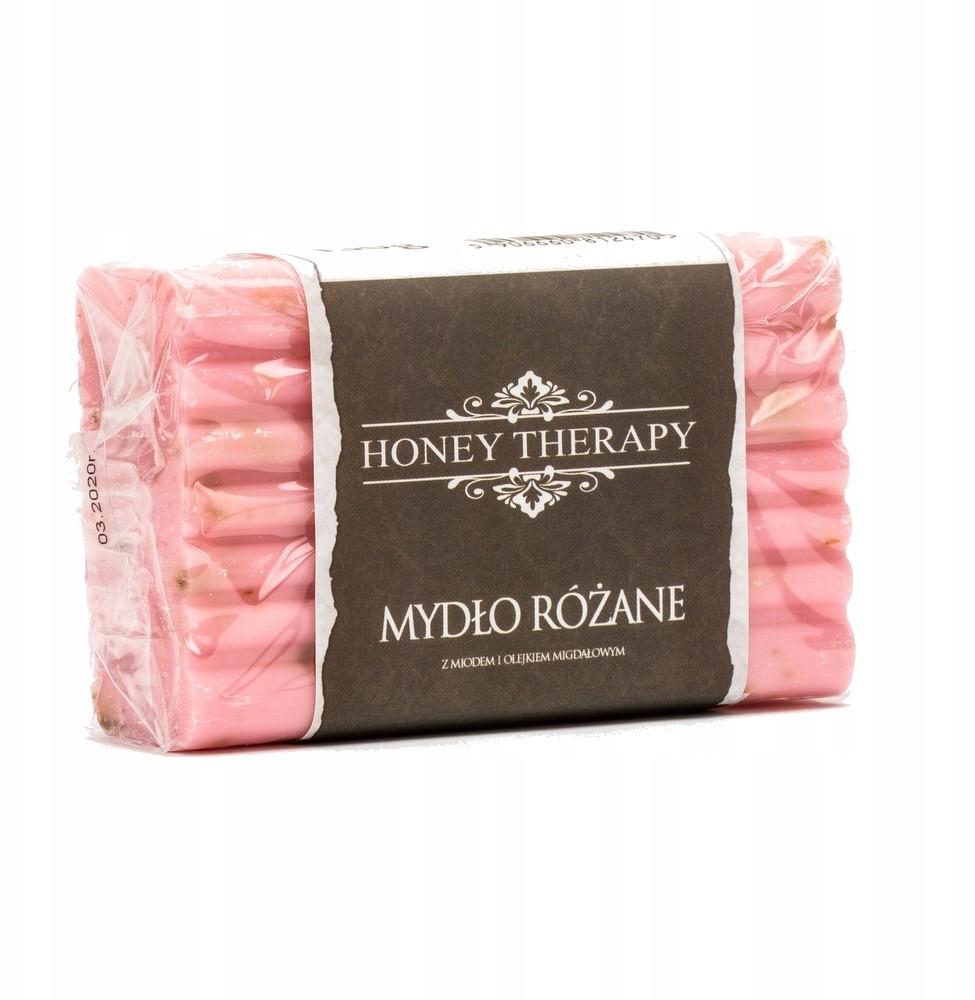 HT118 | Łysoń - Mydło Różane Z Miodem Kostka 130G