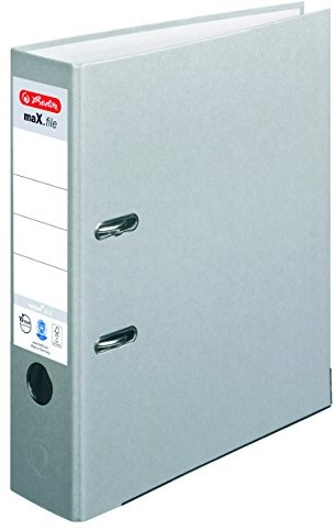 Herlitz segregator A4, szary 4008110312927