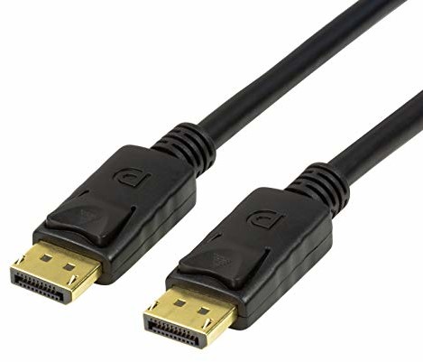 LogiLink DisplayPort 1.4 kabel przyłączeniowy, 4 K/120 Hz do pełnej jakości HD i 3D z najlepszą transmisją dźwięku 2m