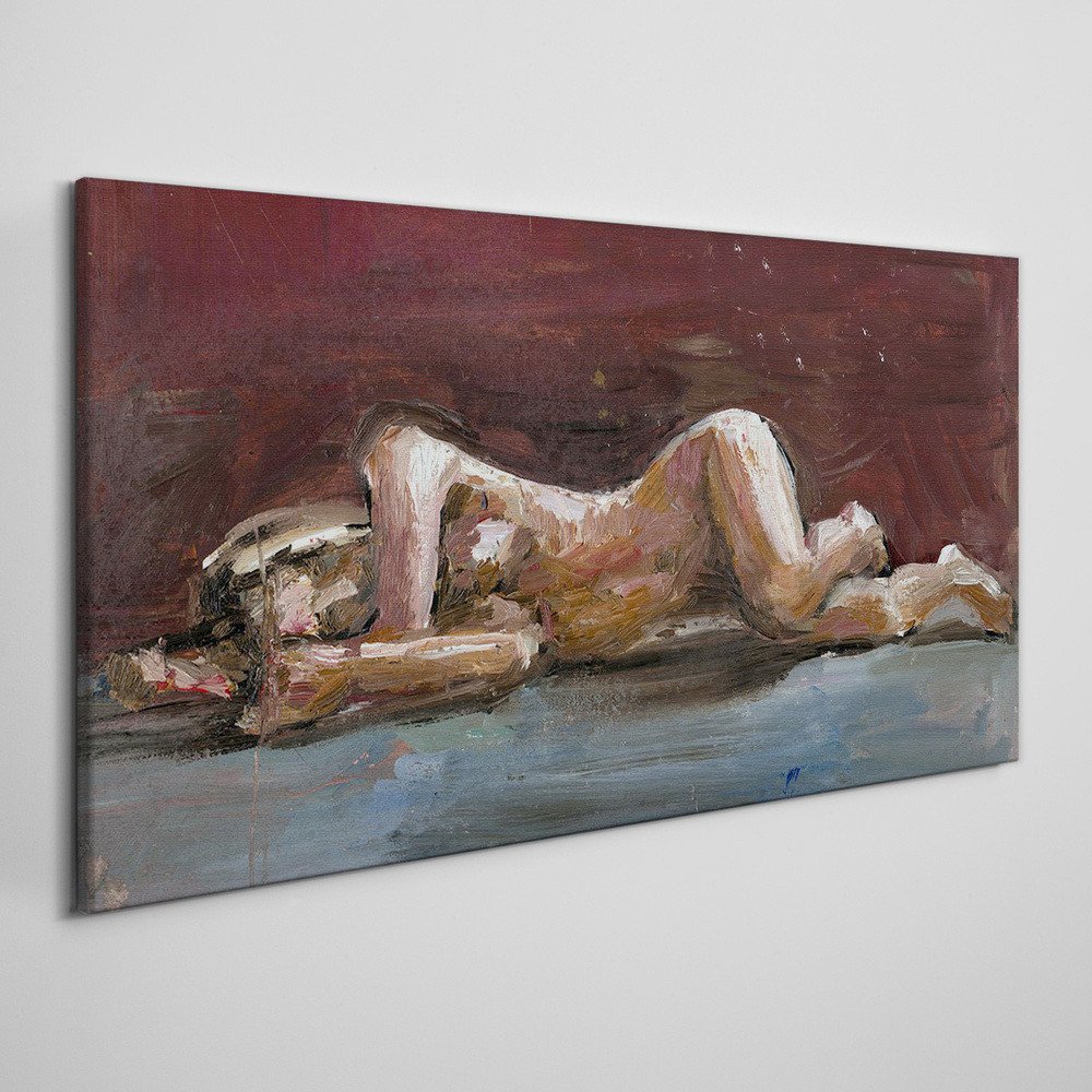 PL Coloray Obraz Canvas Abstrakcja Kobiety Anatomia 140x70cm