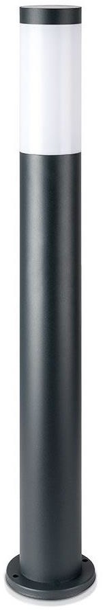 V-tac Lampa zewnetrzna 1xE27/60W/230V IP44 80cm szara