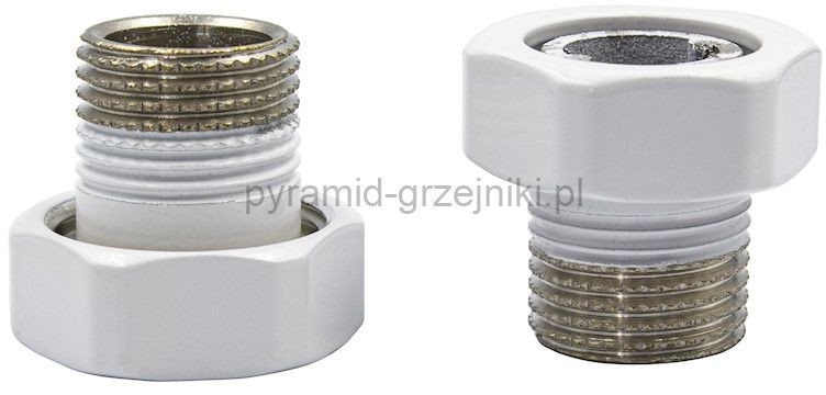 Varioterm Złączka GW 3/4 x R 1/2 na oring - biały M869B002060