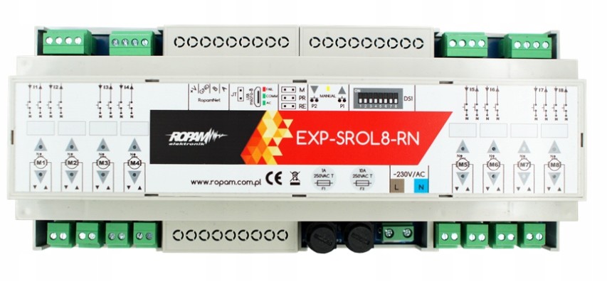 Ropam Sterownik 8 Rolet I Żaluzji EXP-SROL8-RN