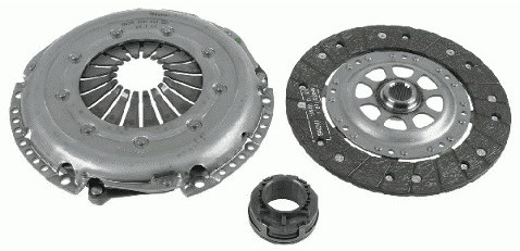 SACHS SPRZĘGŁO KPL AUDI A6 A4 VW PASSAT 1.9 TDI AJM 3000 844 701