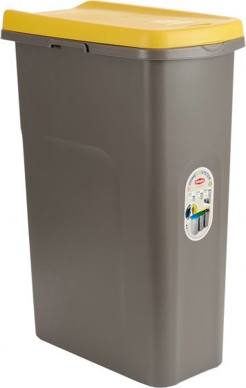 FENIKS Stefanplast 40 litrów 45 x 27 x 61 cm żółty/szary twm_1005743