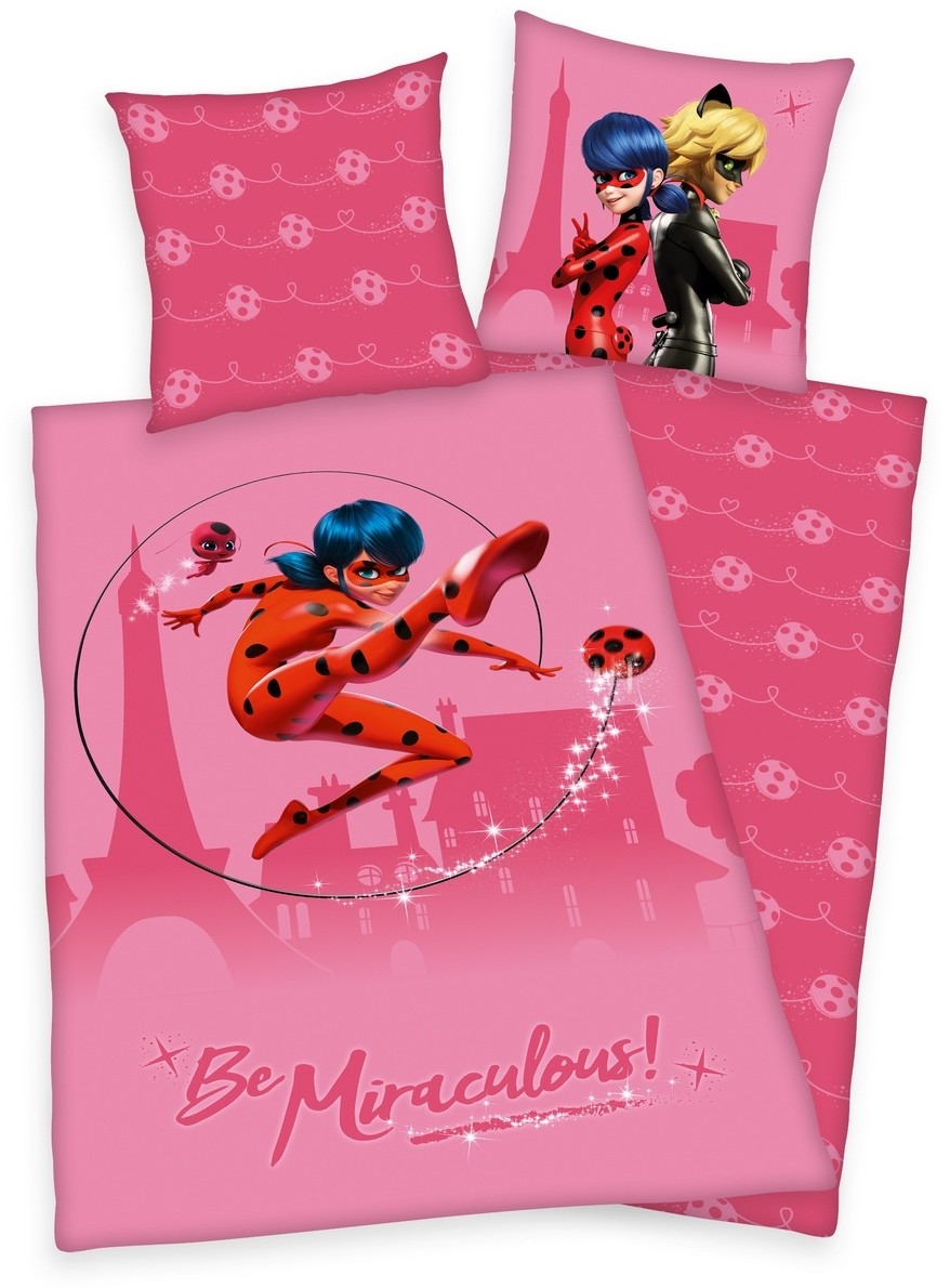 Dziecięca pościel bawełniana Be Miraculous, 140 x 200 cm, 70 x 90 cm