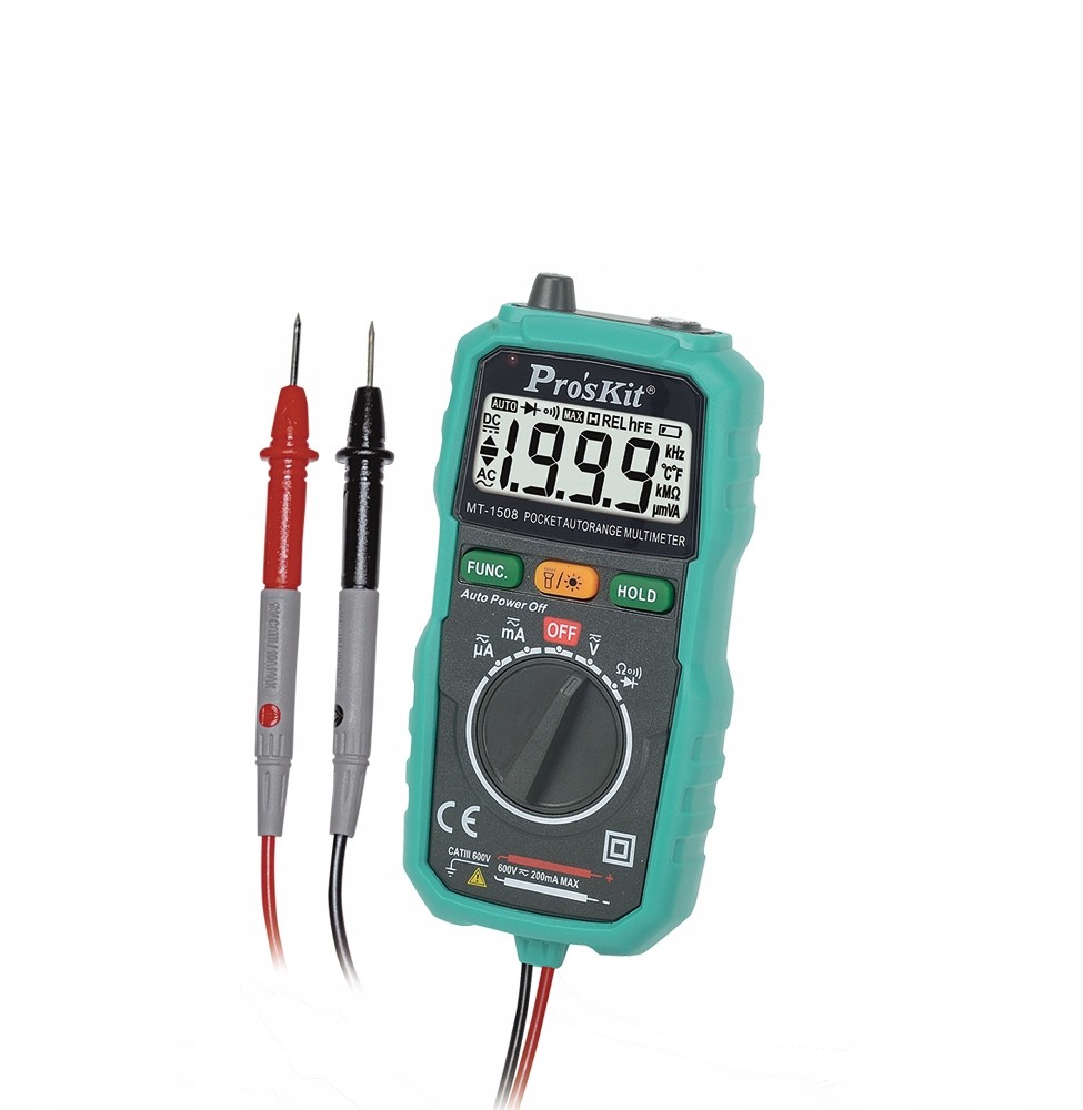 Miernik Uniwersalny MT-1508 Proskit