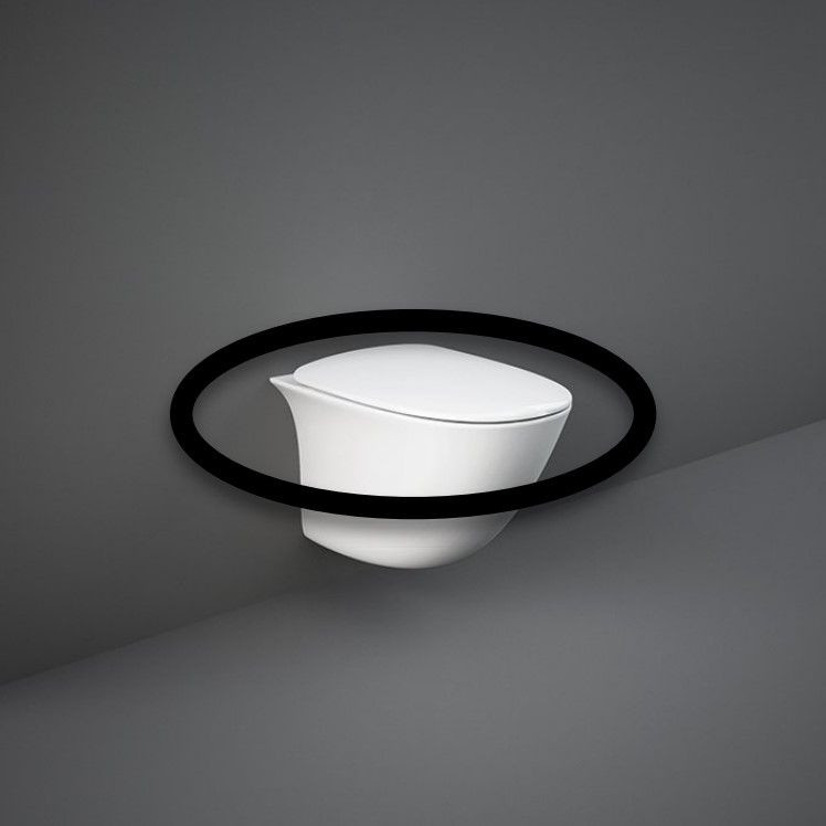 Rak Ceramics Sensation Deska wolnoopadająca biała lśniąca SENSC3901WH